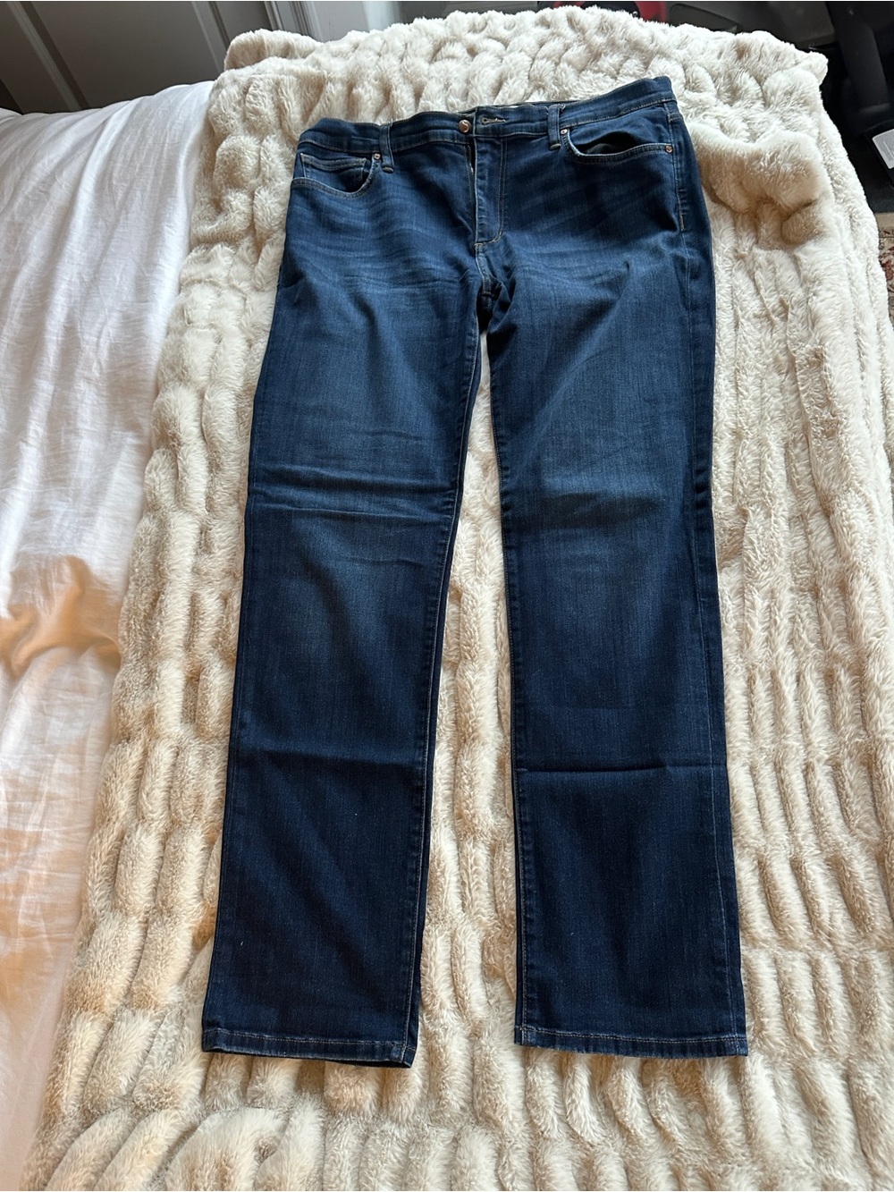 Joe Jeans Dark Blue Men’s Straight-Leg Jeans 36x32